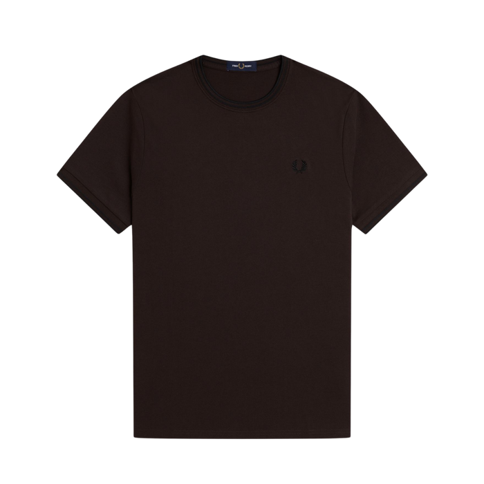 Twin Tipped T-Shirt - Rich Brown/Black