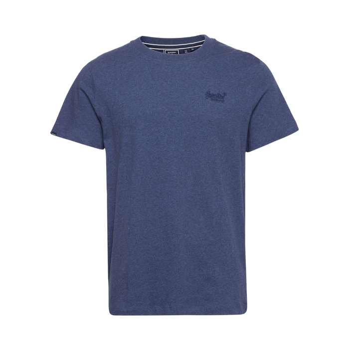 Essential Logo EMB Tee - Bright Blue Grit