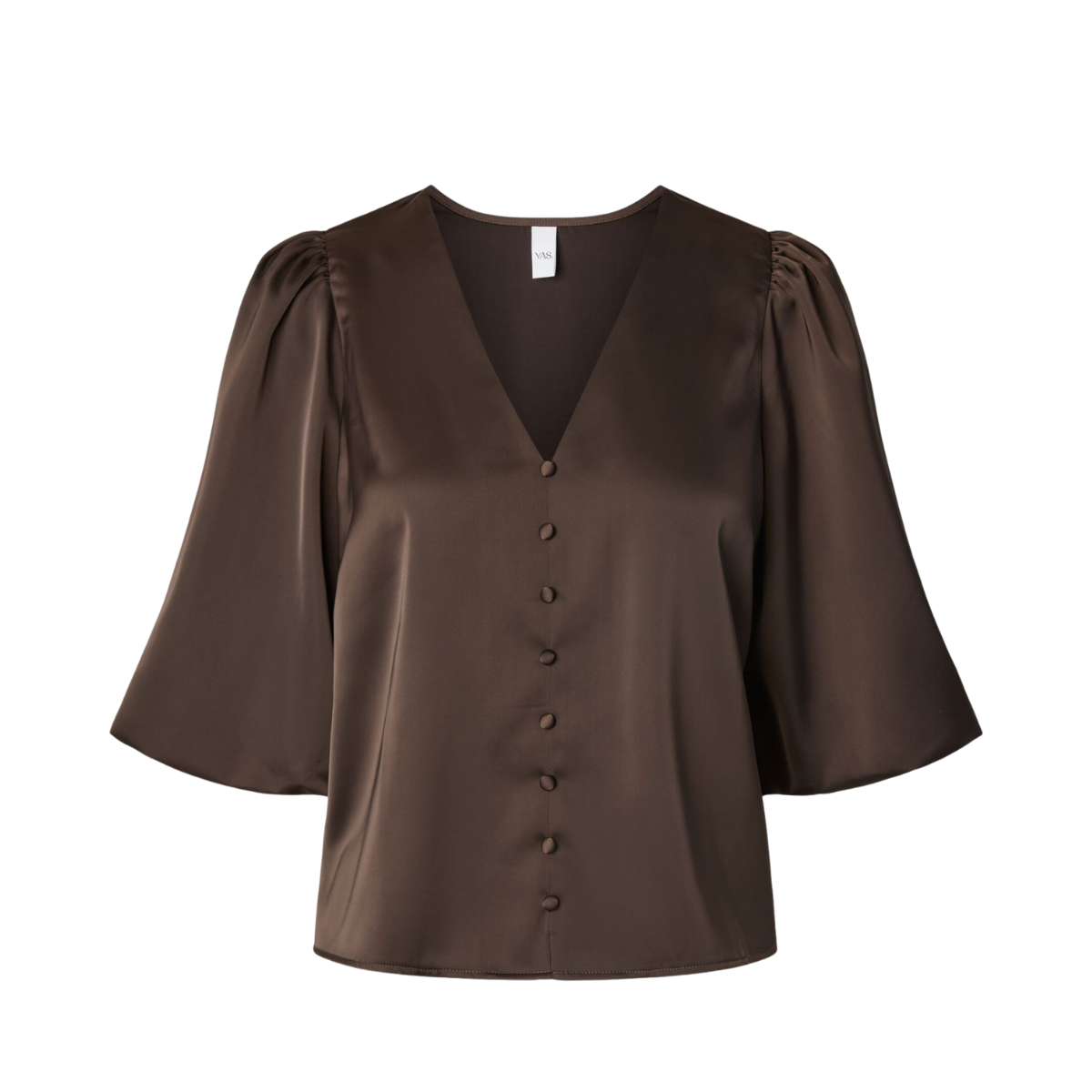 YASPella 2/4 Top - Chocolate brown