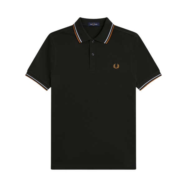 Twin Tipped FP Shirt - Night Green / Dusky Blue / Dark Caramel