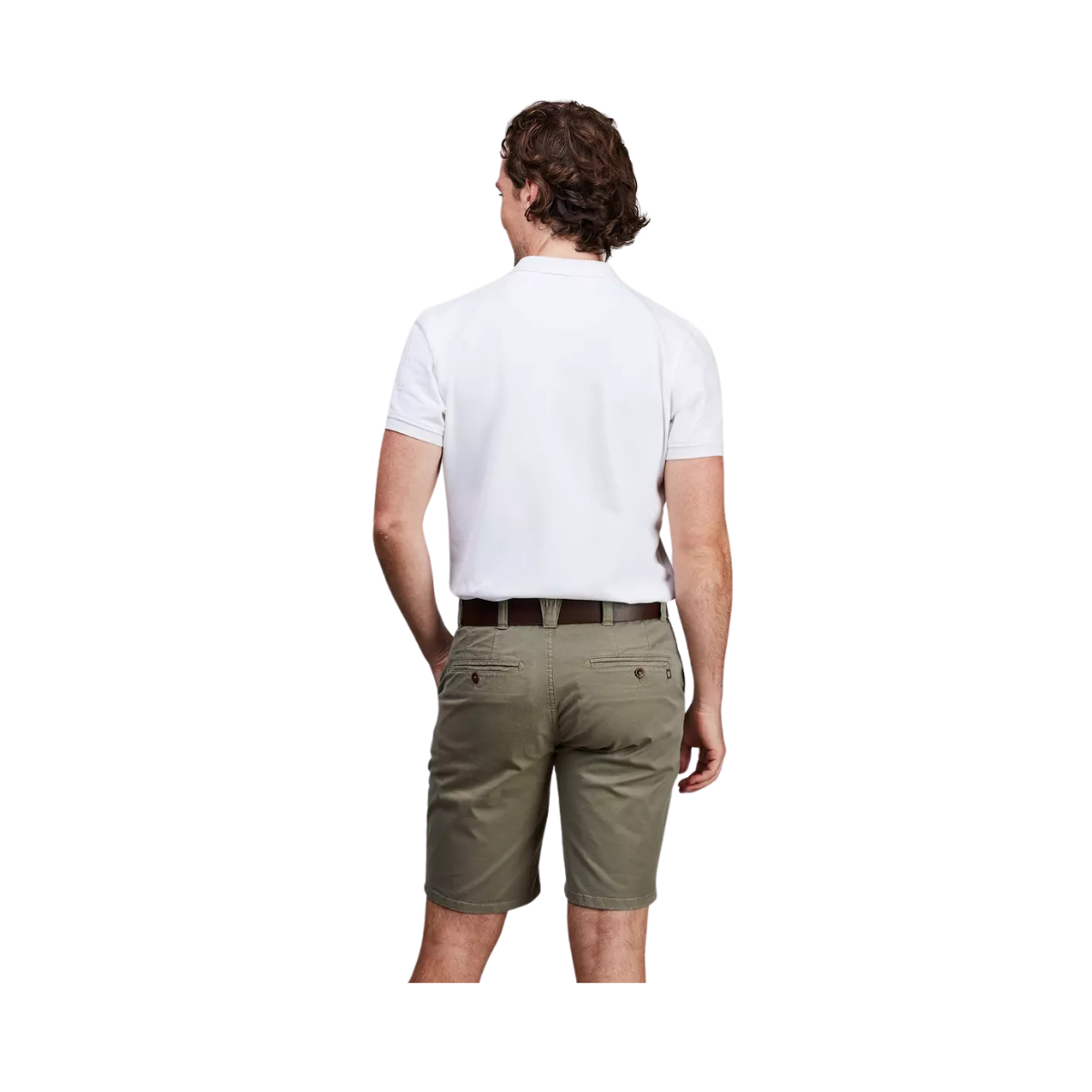 CLASSIC CHINO SHORTS - 54	KHAKI GREEN 54