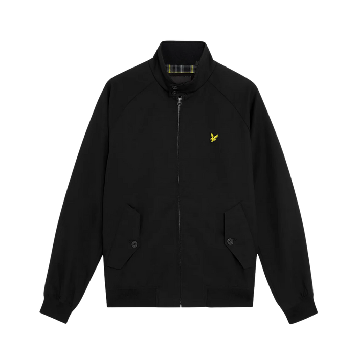 Cotton Harrington Jacket - Jet Black