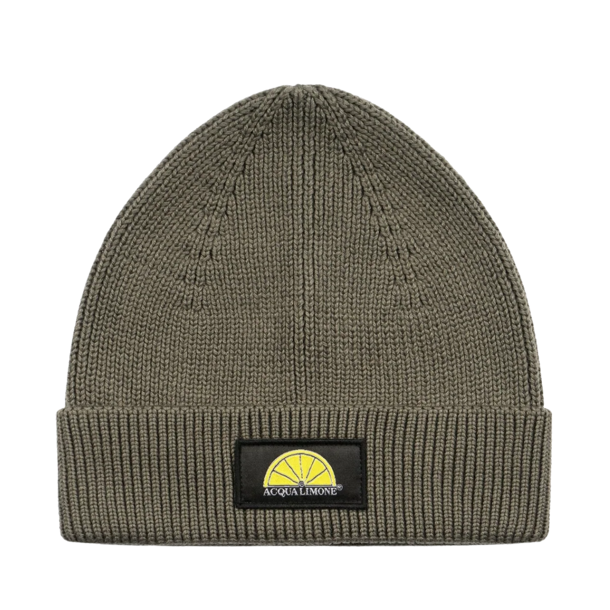 Alassio Mens Beanie - Olive Green