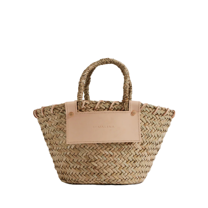 Niki Straw Bag - Beige