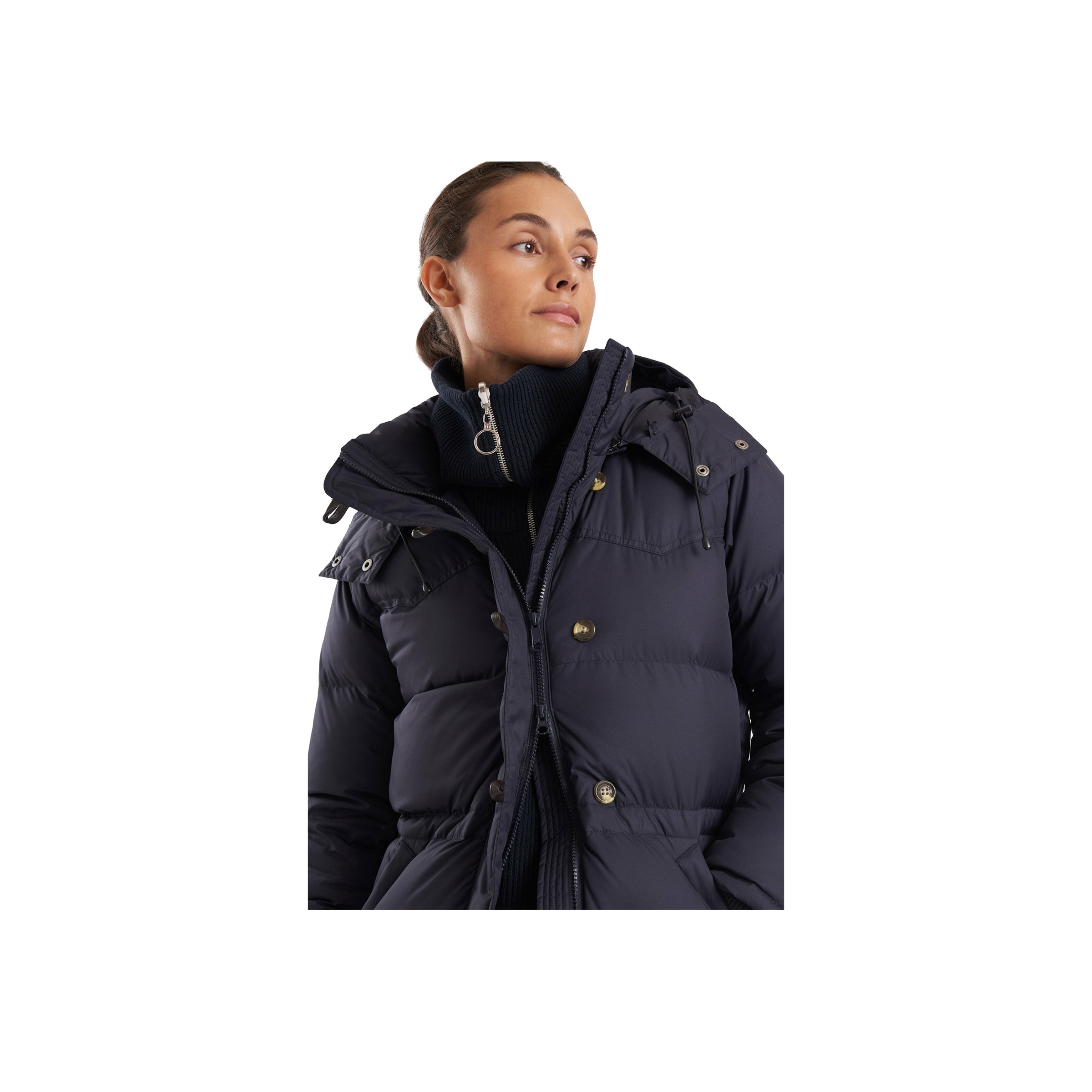 Alexandra Down Jacket - Navy