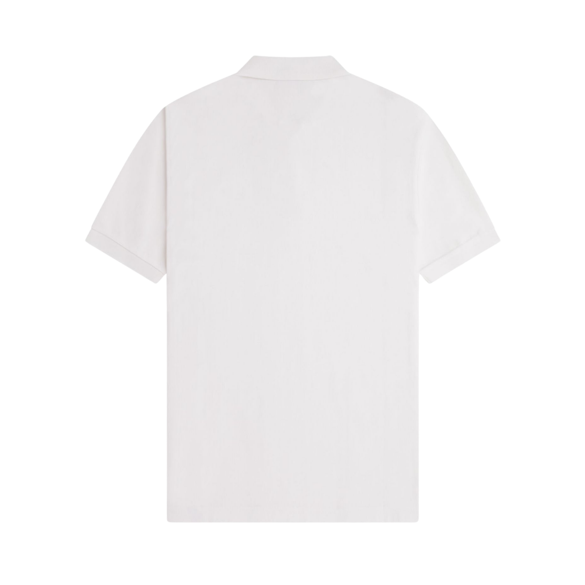 Vertical Stripe Polo - Snow white