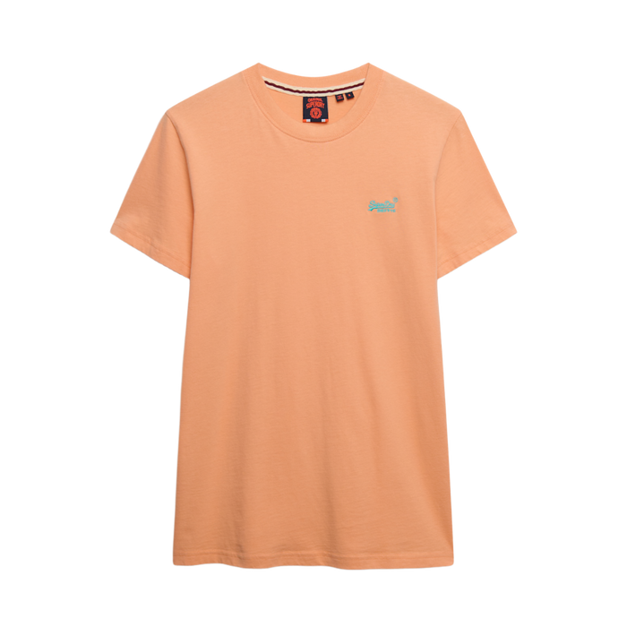 Essential Logo EMB Tee - Coral Reef/Blue