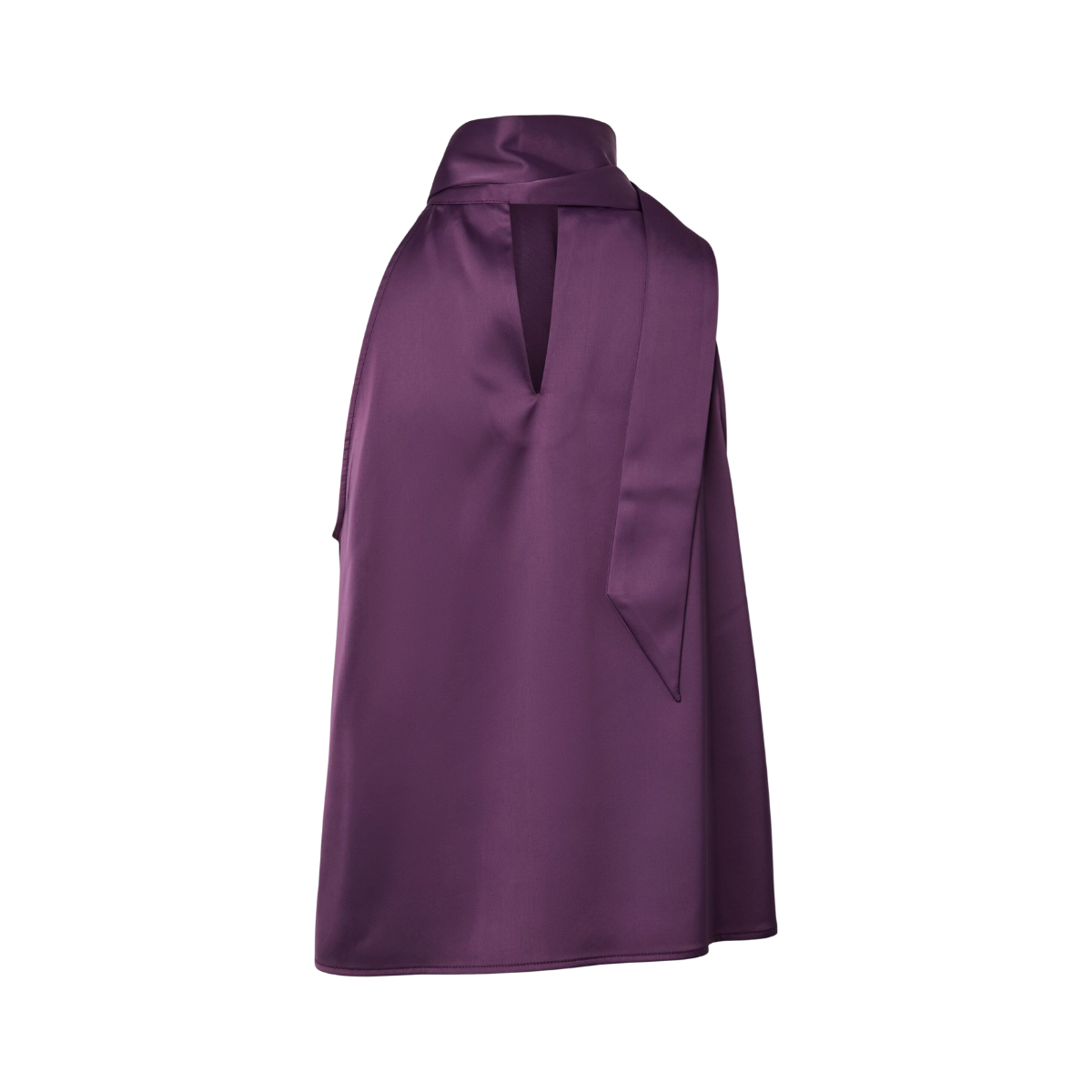 YASPella Scarf Top - Wineberry