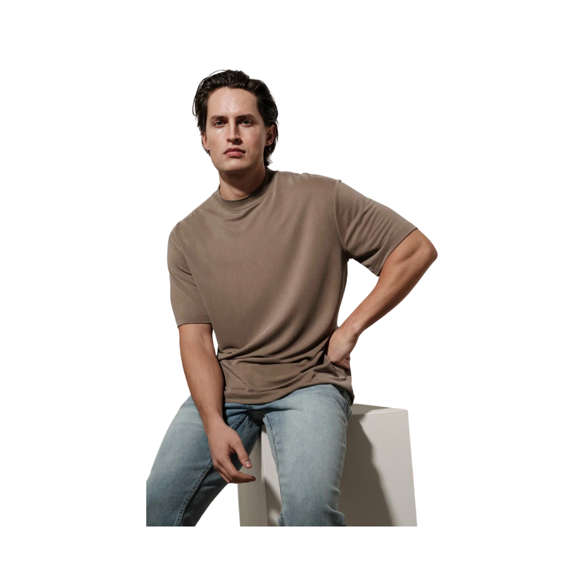 Goro T-Shirt - Greige