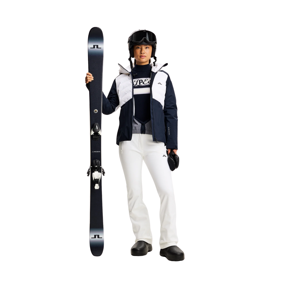 Stanford Softshell Ski Pant - White