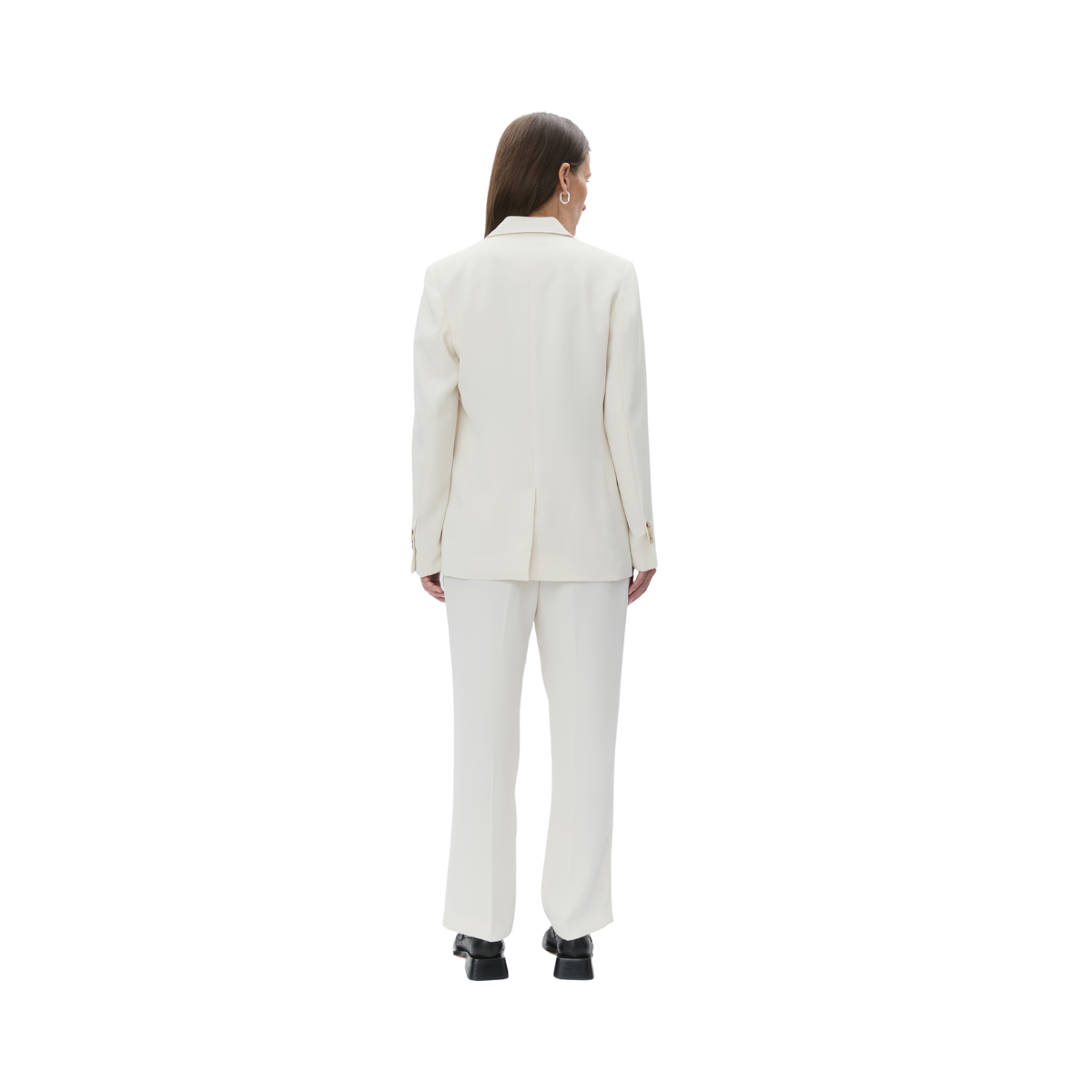 Hector Classic Gabardine Blazer - Ivory Shade