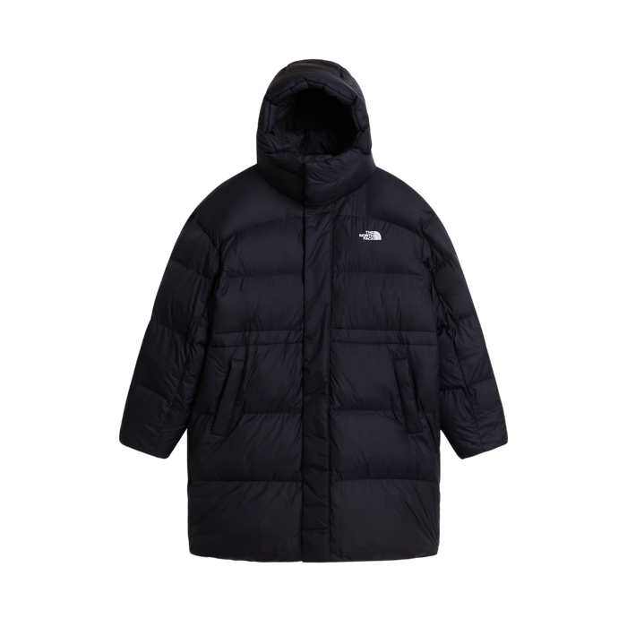 W Puffer Oversized Parka - Black