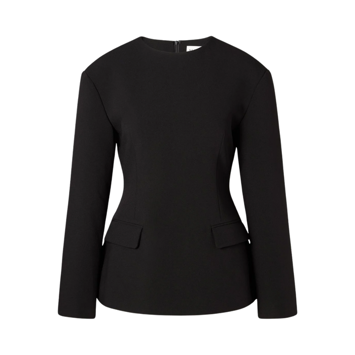 Athina Tailored Long Sleeve - Black