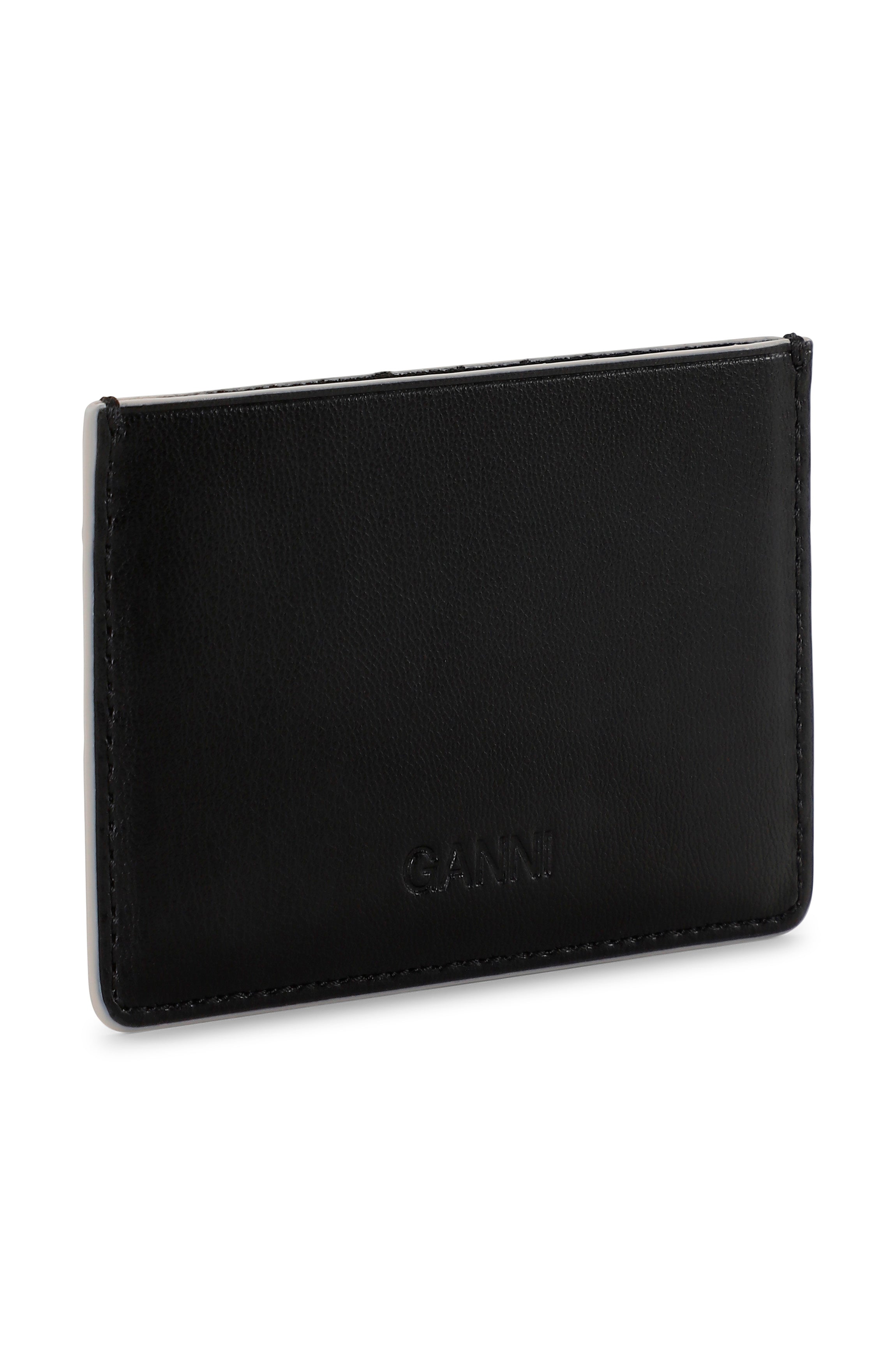 Ganni Bou Cardholder - Black