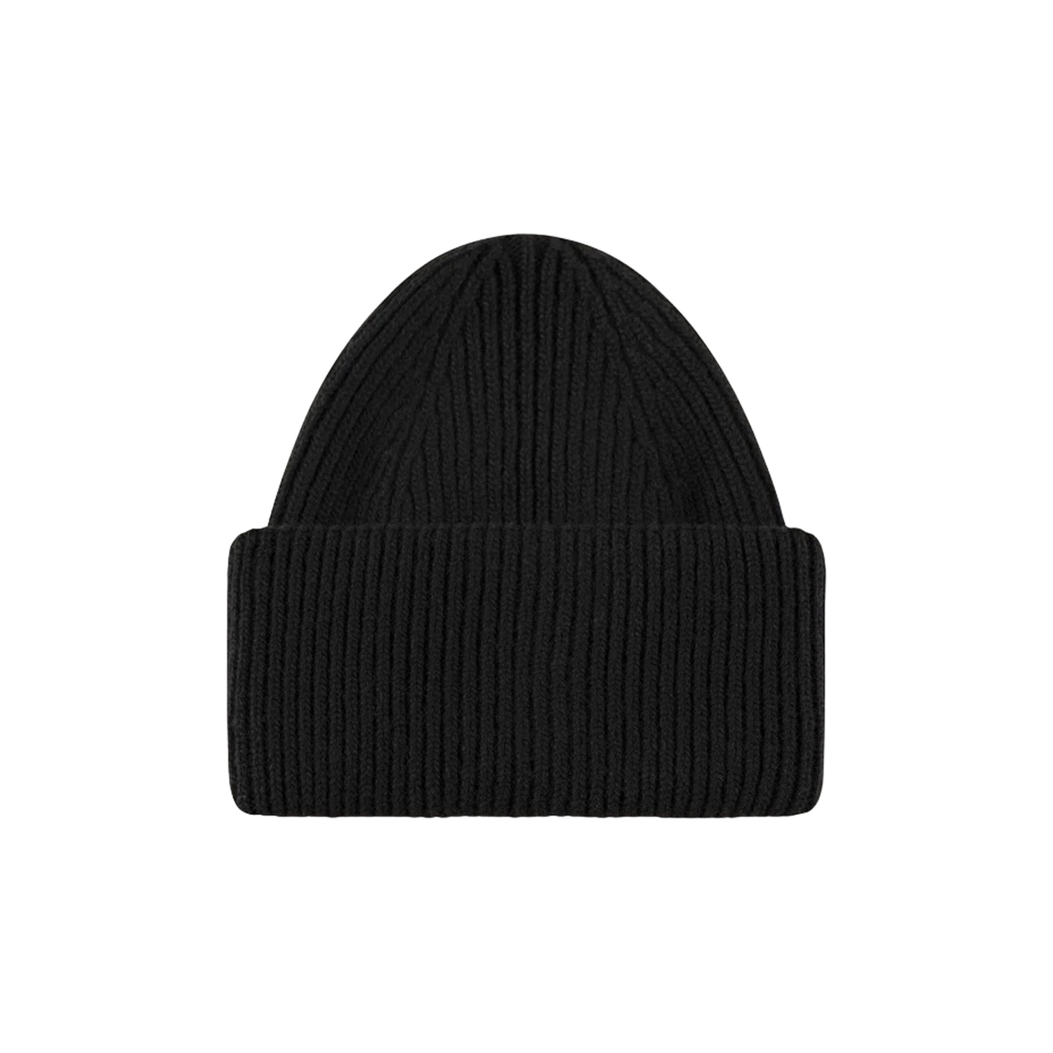 Big Rib Beanie - Black Jet