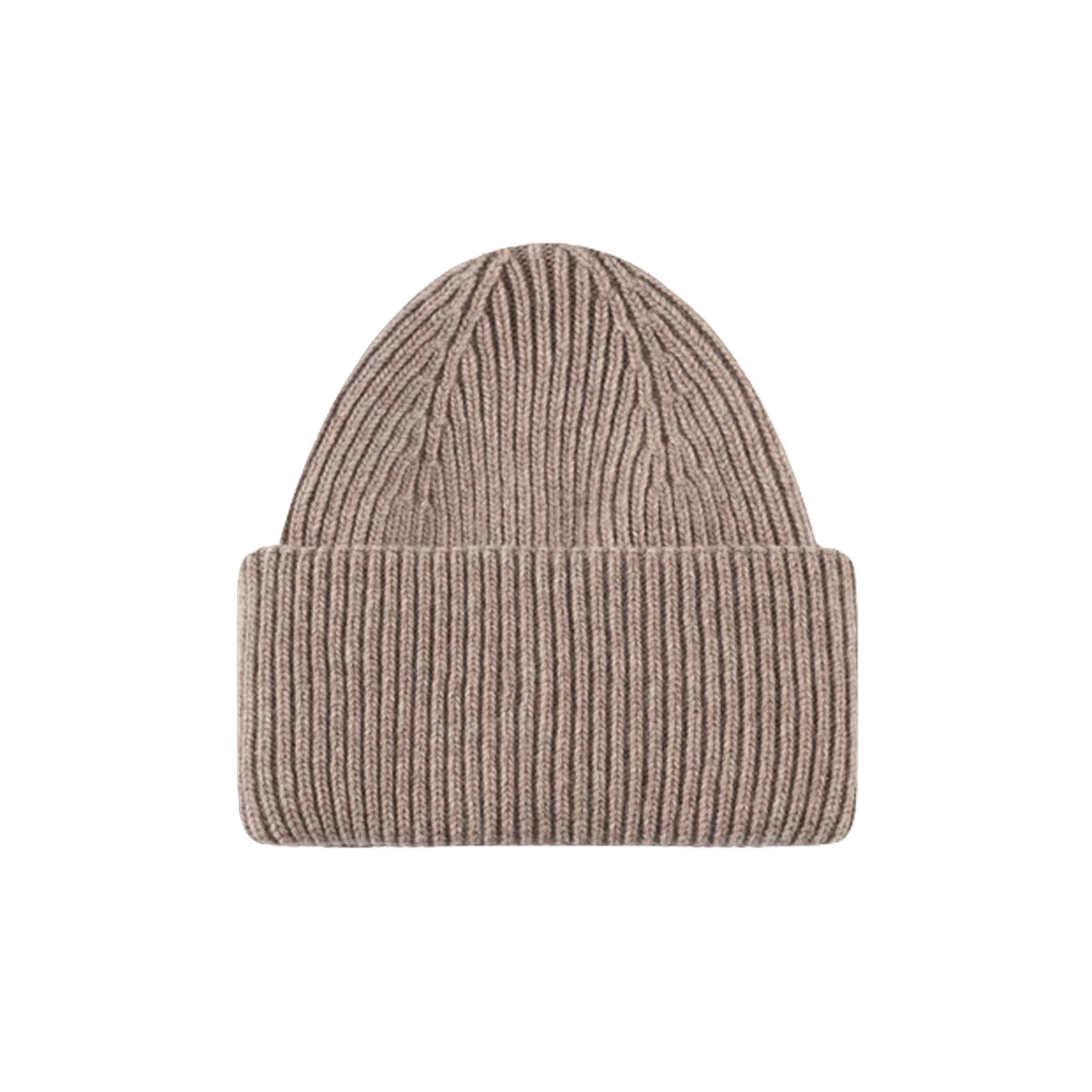 Big Rib Beanie - Beige