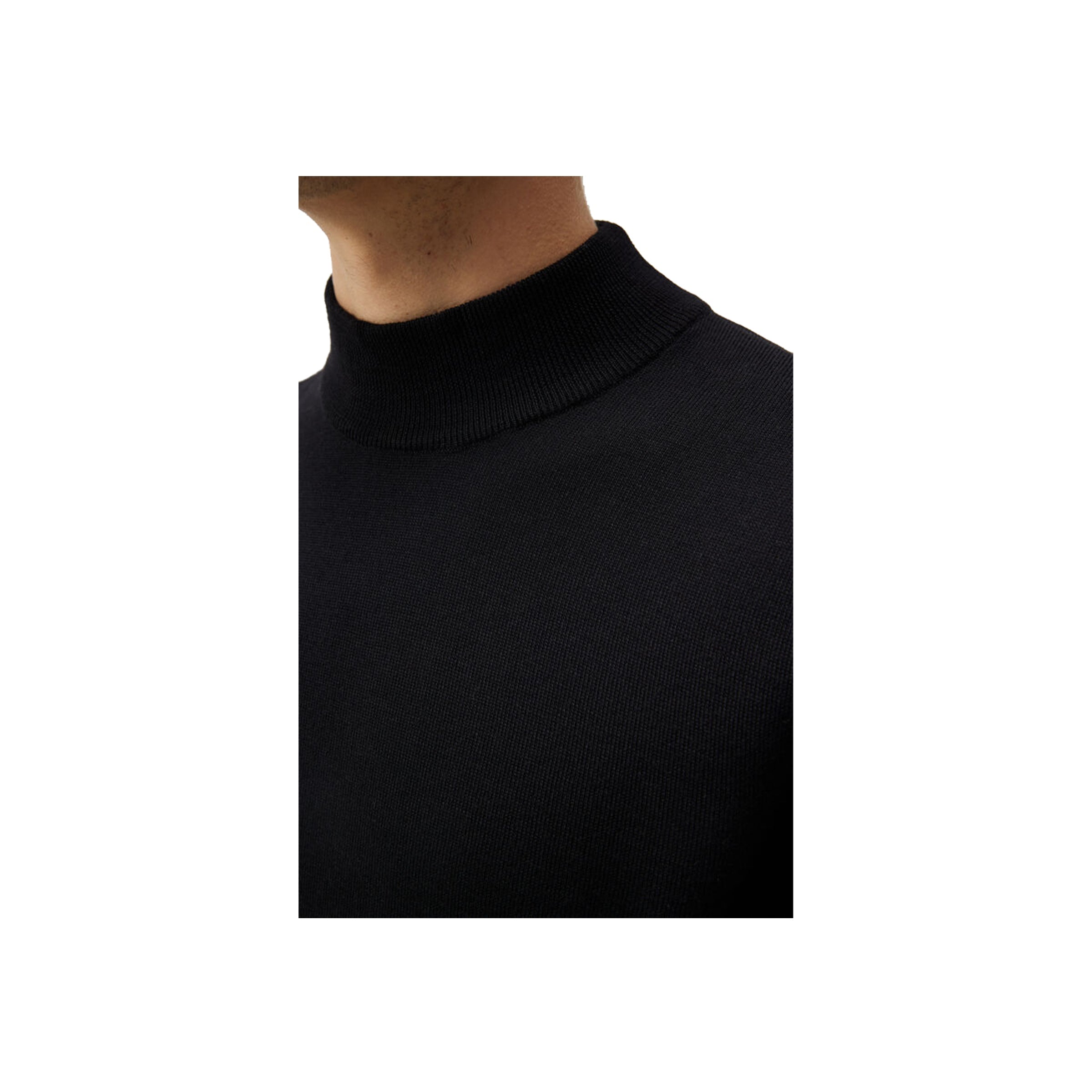 Norman Merino Turtle Neck - Black