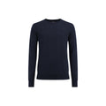 Lyle Merino Crew Neck Sweater - Blue