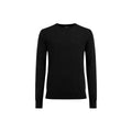 Lyle Merino Crew Neck Sweater - Black