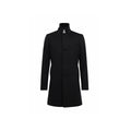 Holger Compact Melton coat - Black