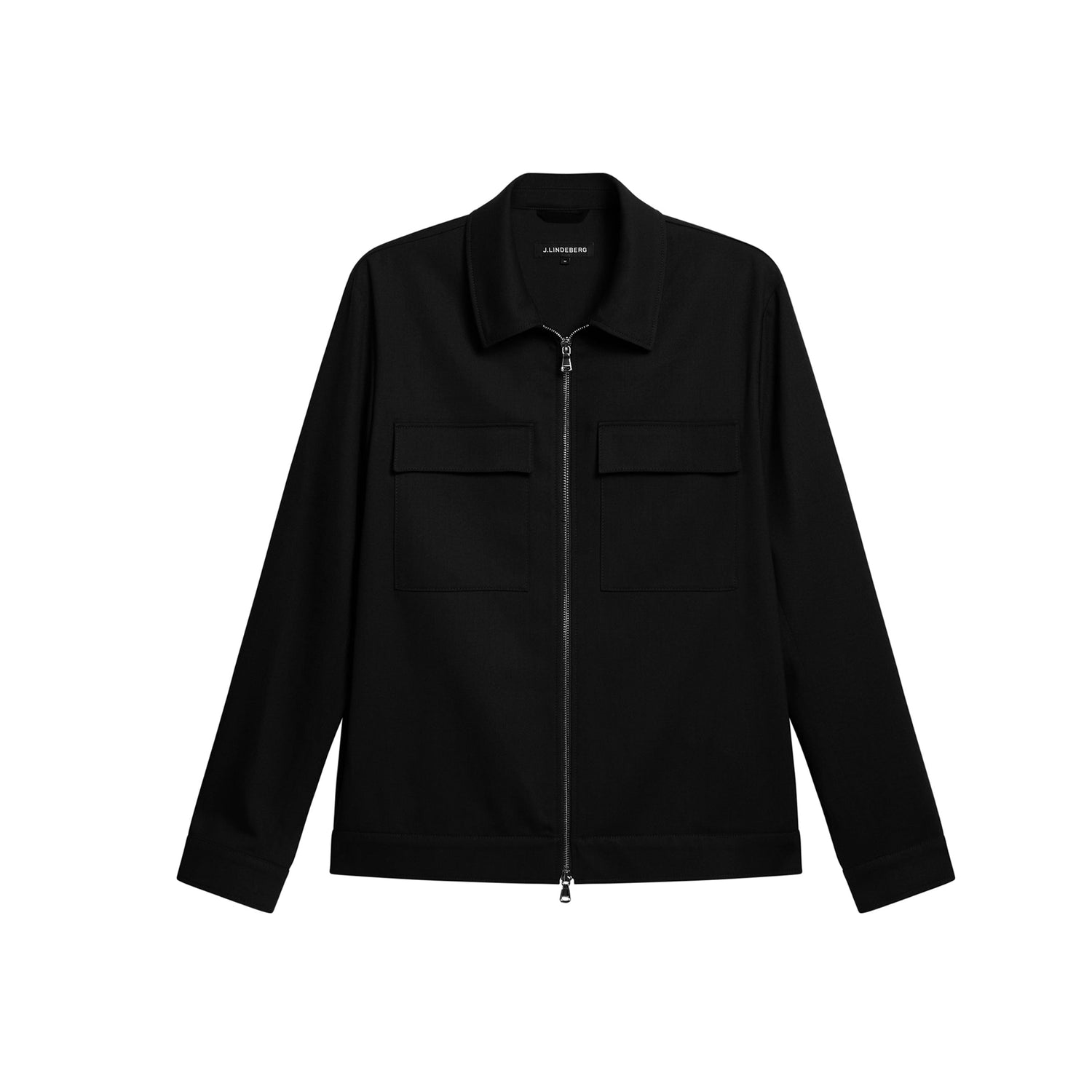 Jarod WR Flannel Overshirt - 9999 Black