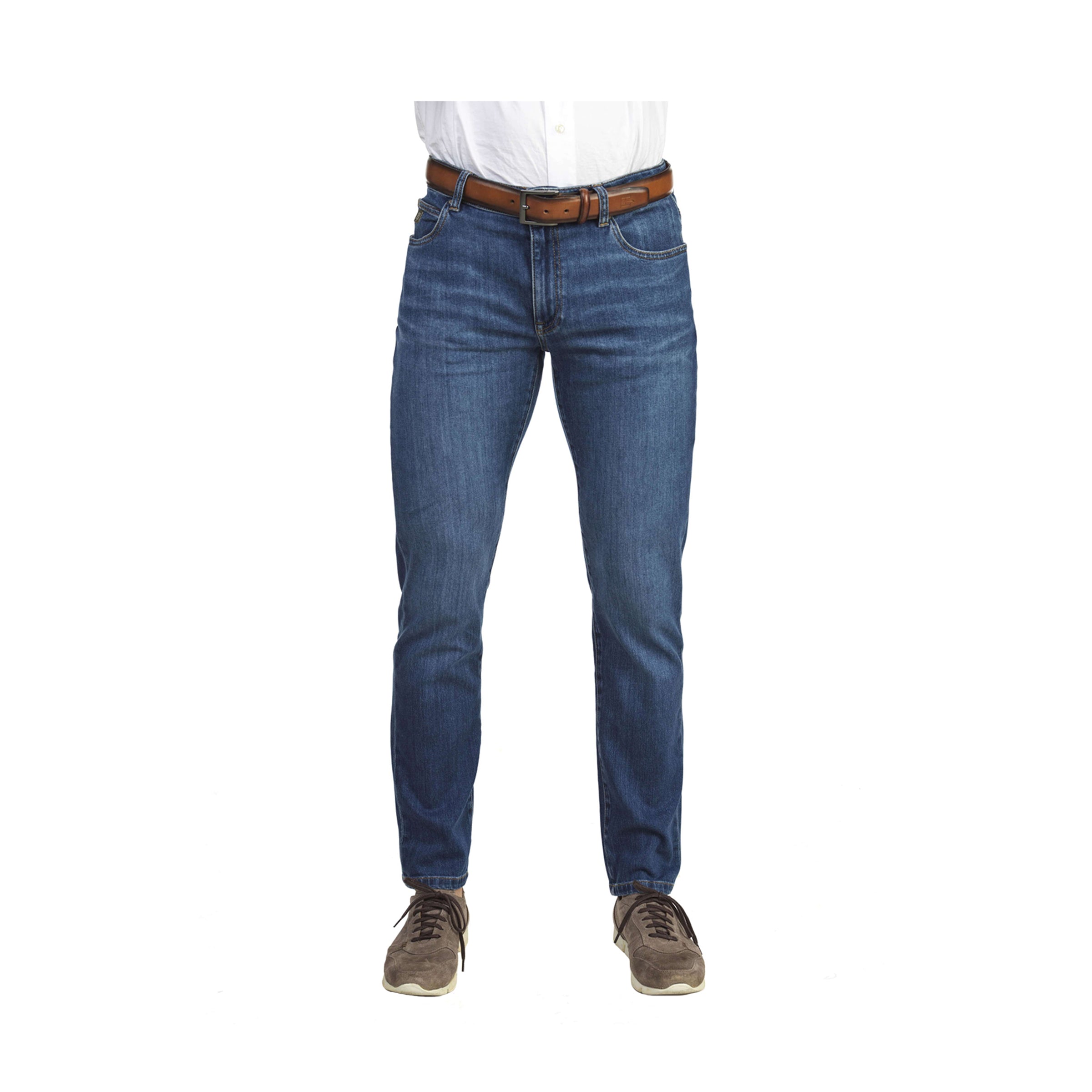 5-Pkt Cape Town Silk Touch Denim - Blue