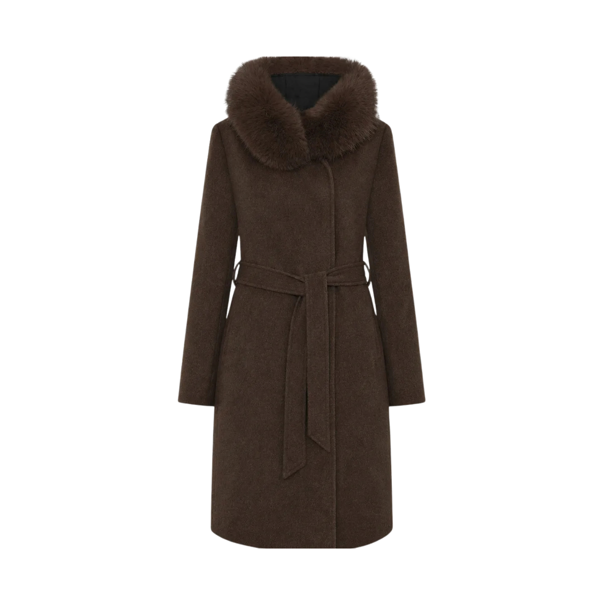 Talia Coat - Pinecone Brown