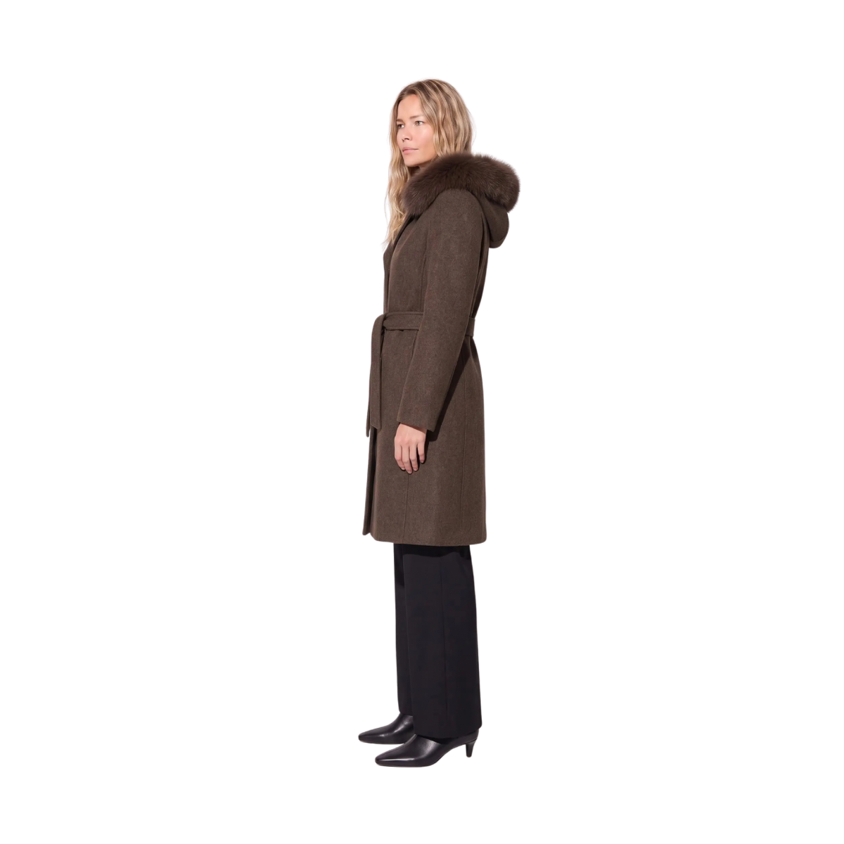 Talia Coat - Pinecone Brown