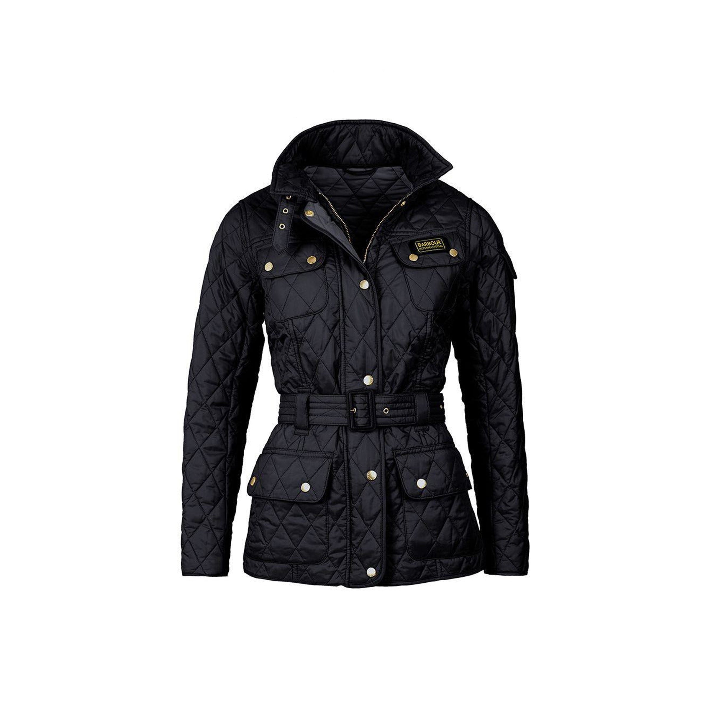 International Quilted Jacket - Black