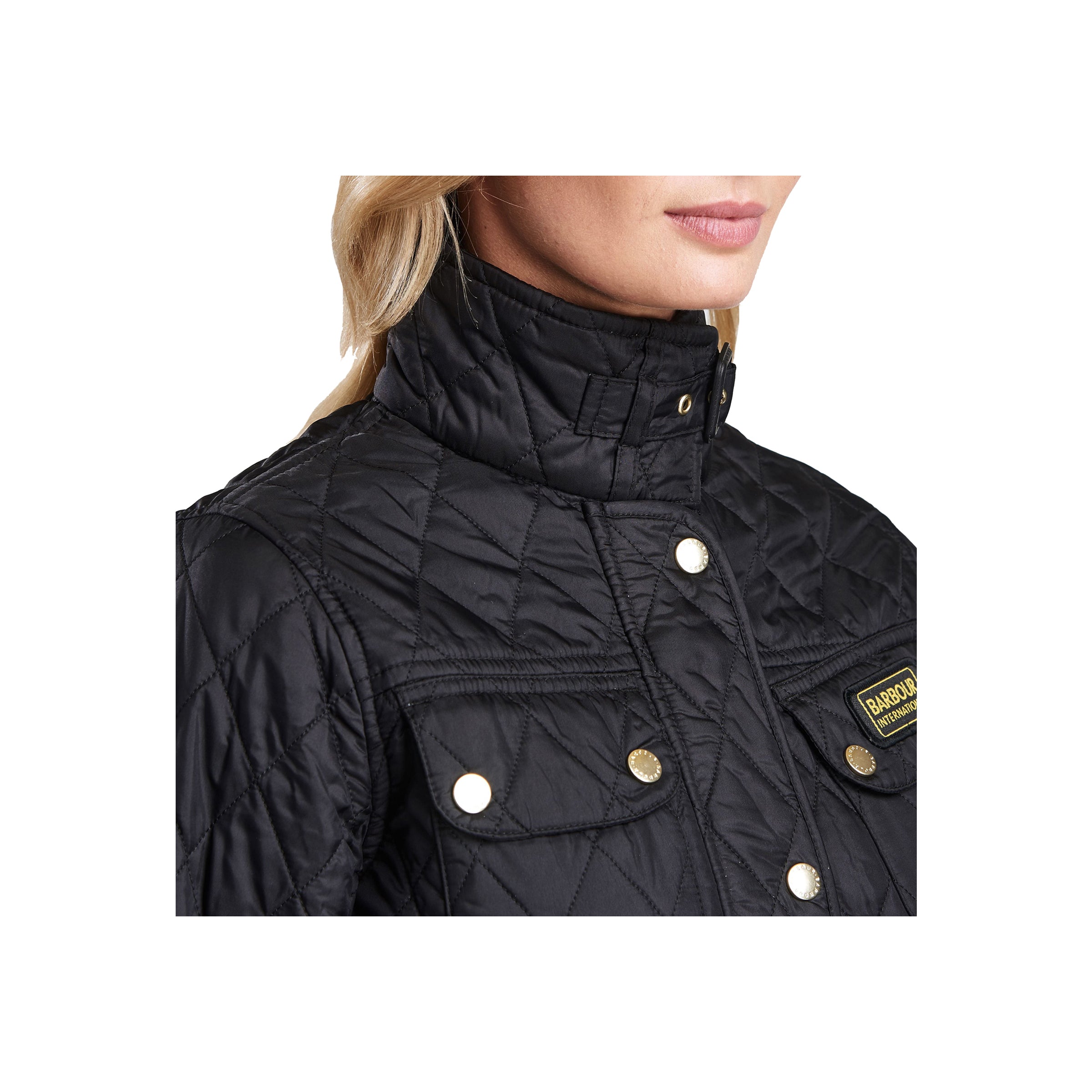 International Quilted Jacket - Black