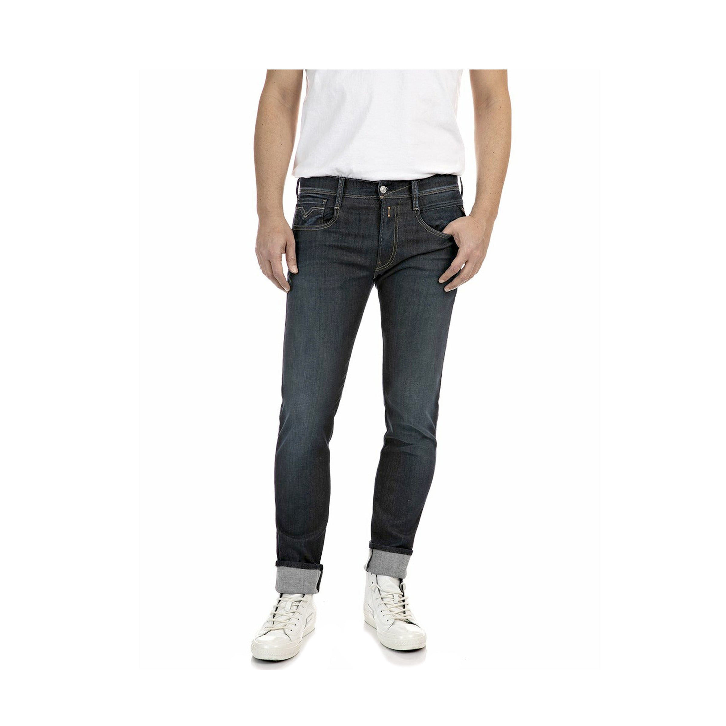 Slim Fit Hyperflex Anbass Jeans - Blue