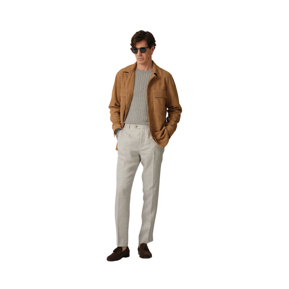 Soft Suede - Aiden - Light Camel