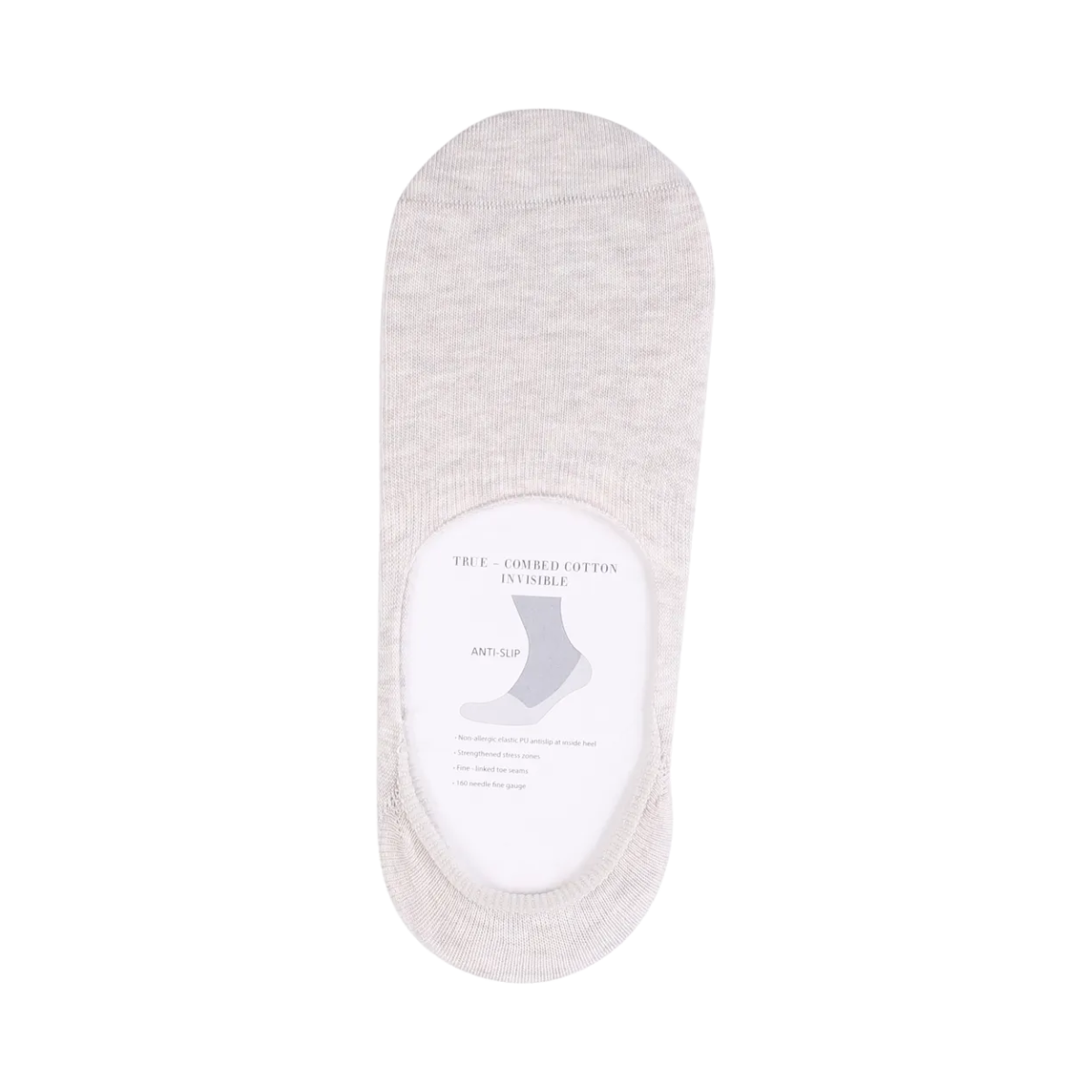 True Invisible Sock - Sand melange