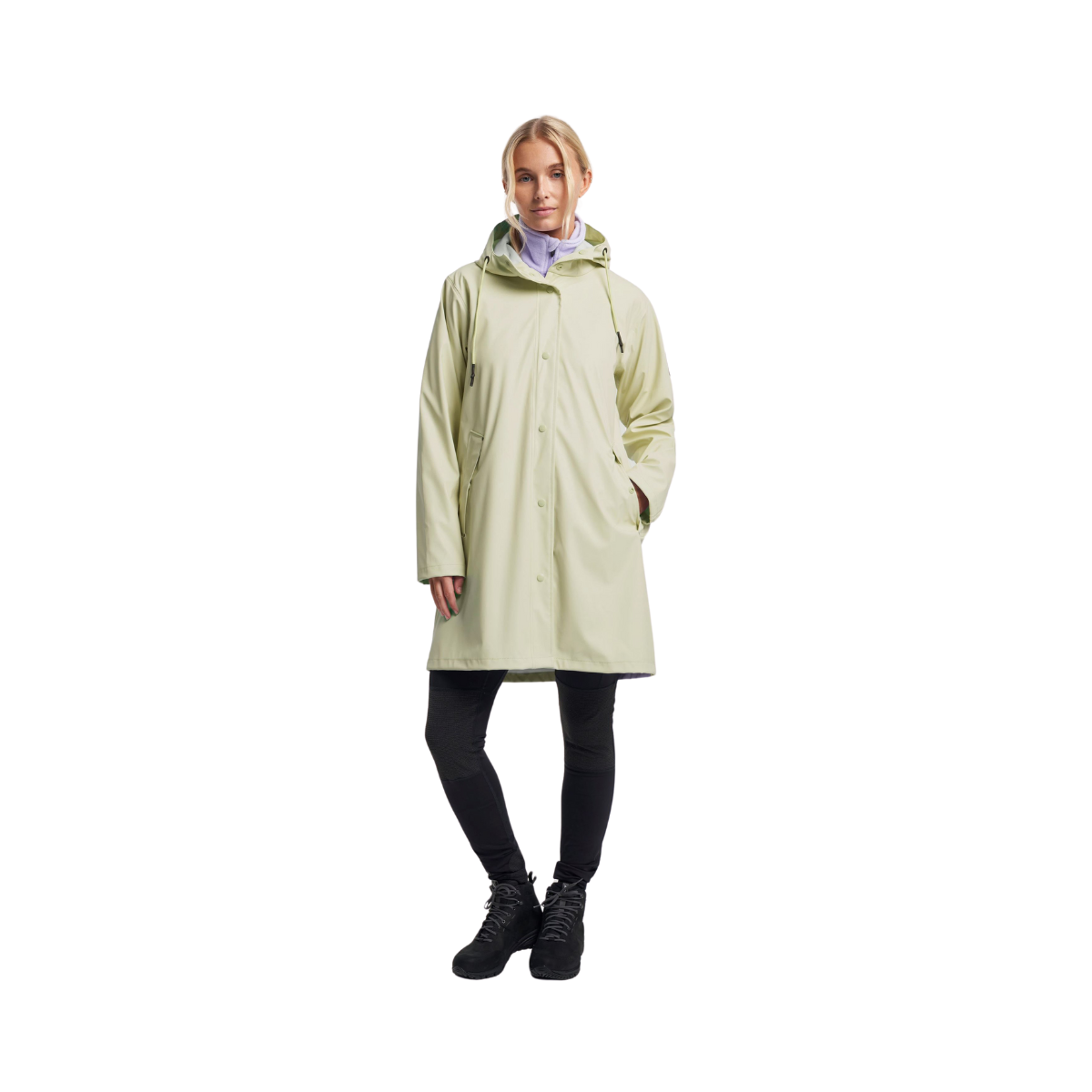 Apelviken PU Coat W - Sustained Grey