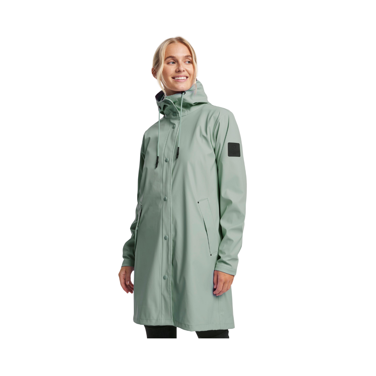 Apelviken PU Coat W - Slate grey