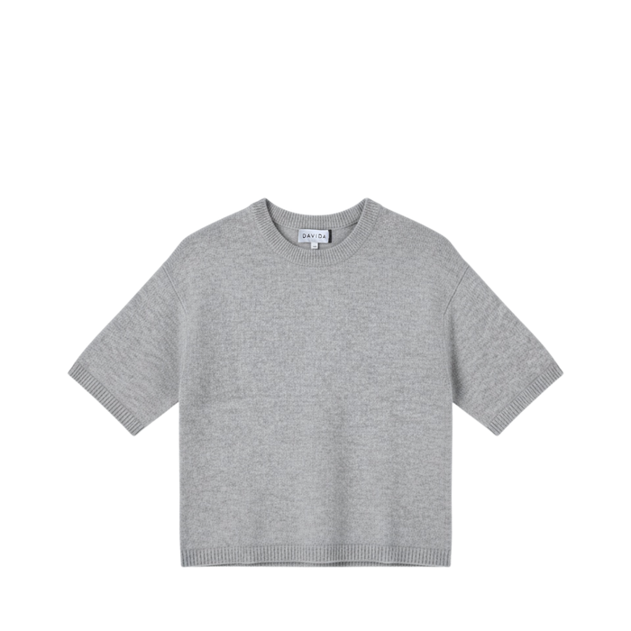 Boxy T-Shirt - Light Grey