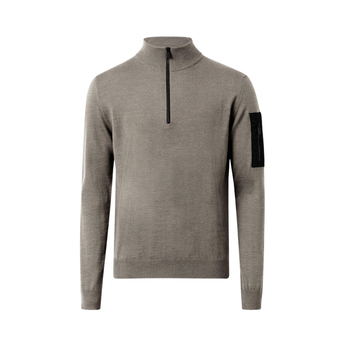 Lucca 1/2 Zip - Morel