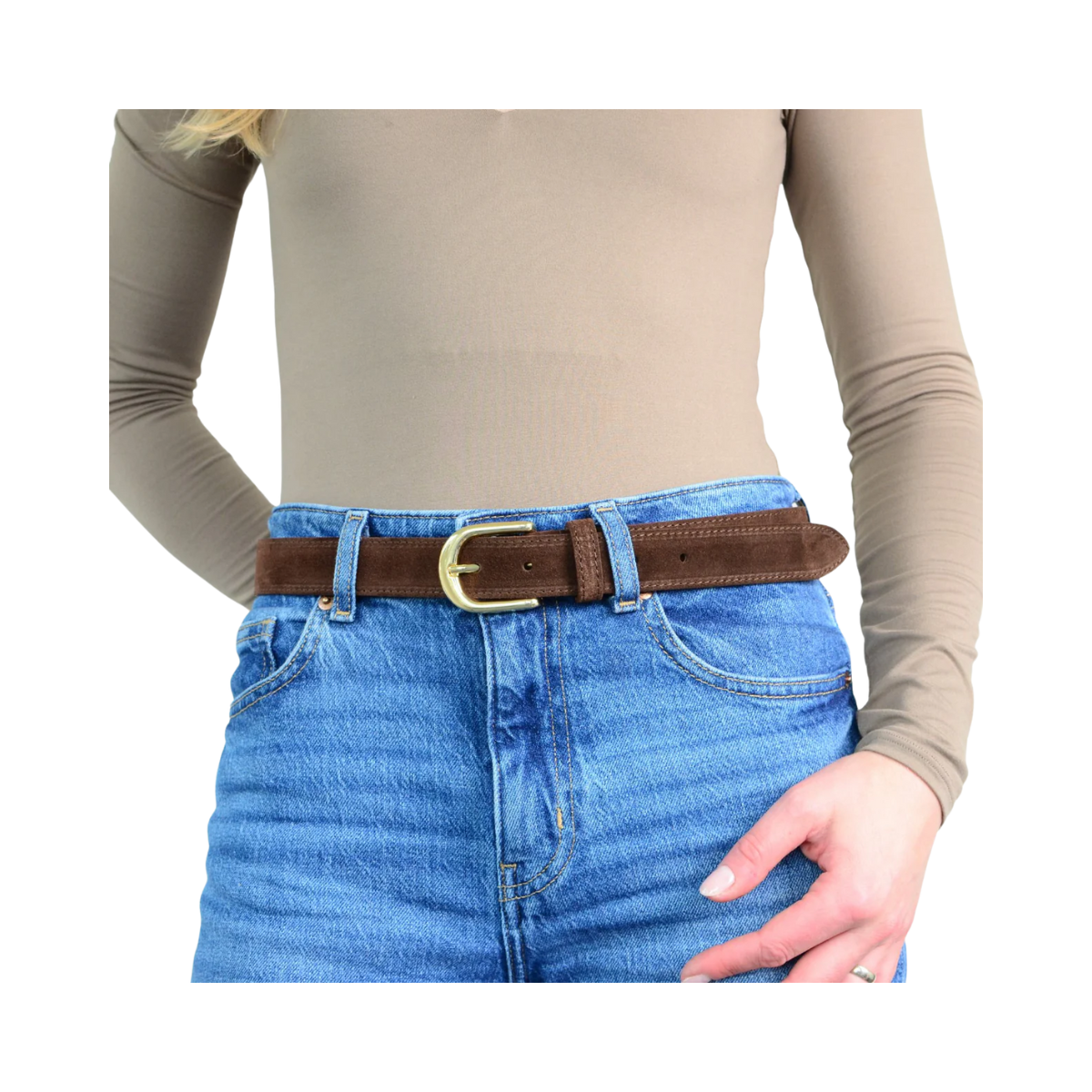 LaTalia Belt 105cm - Brown