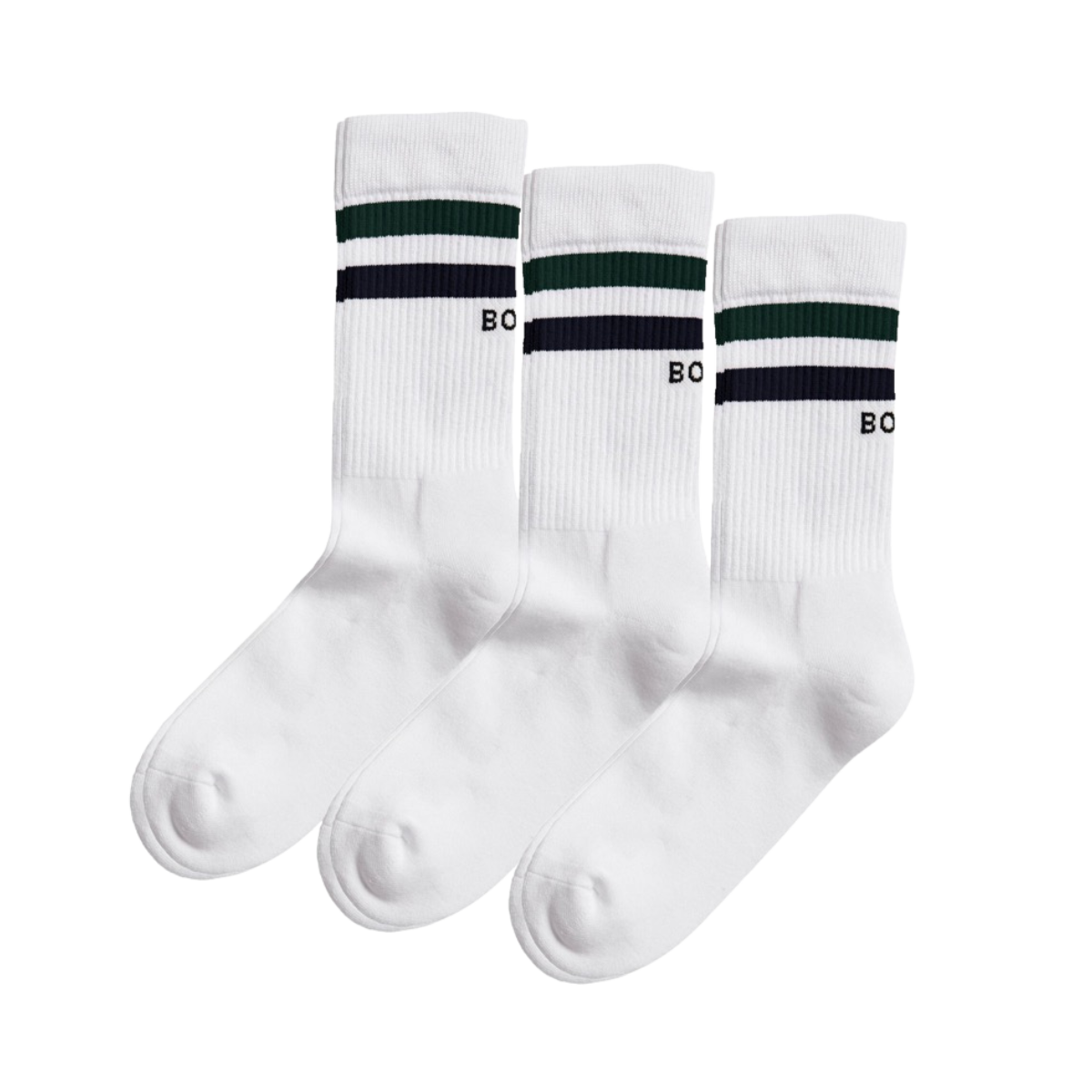 Classic Crew Sock 3P - White Multipack