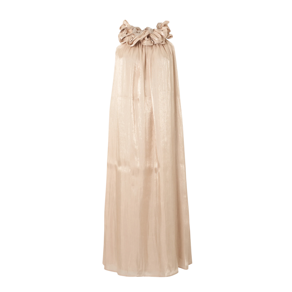 YASTurino Strap Long Dress - Fog