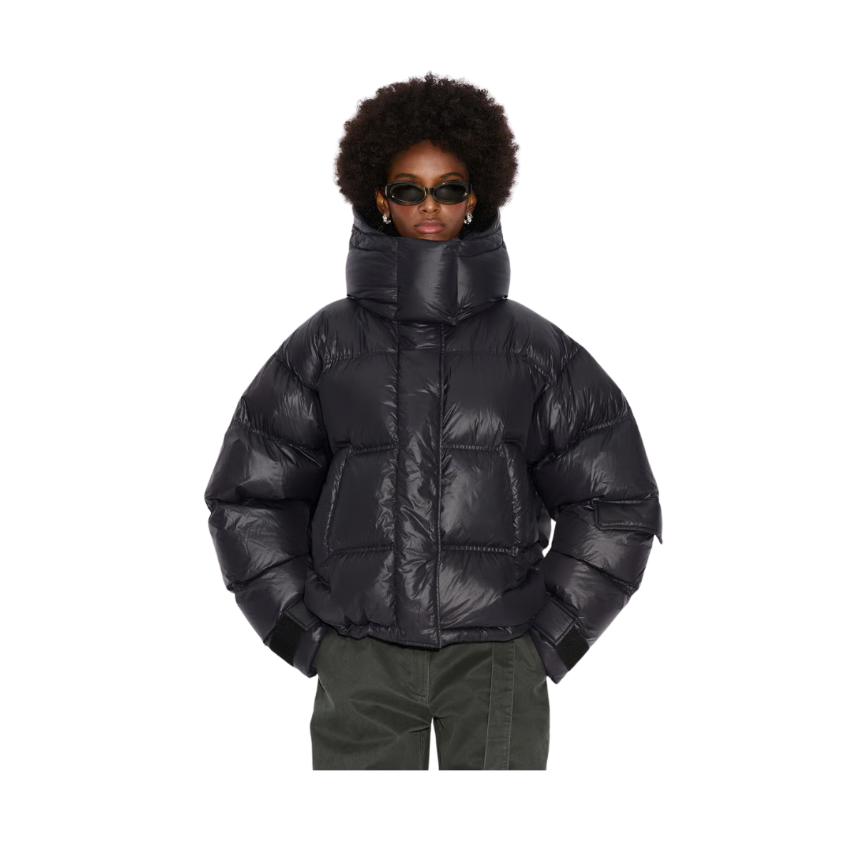 Steilia Short Down Jacket - Black