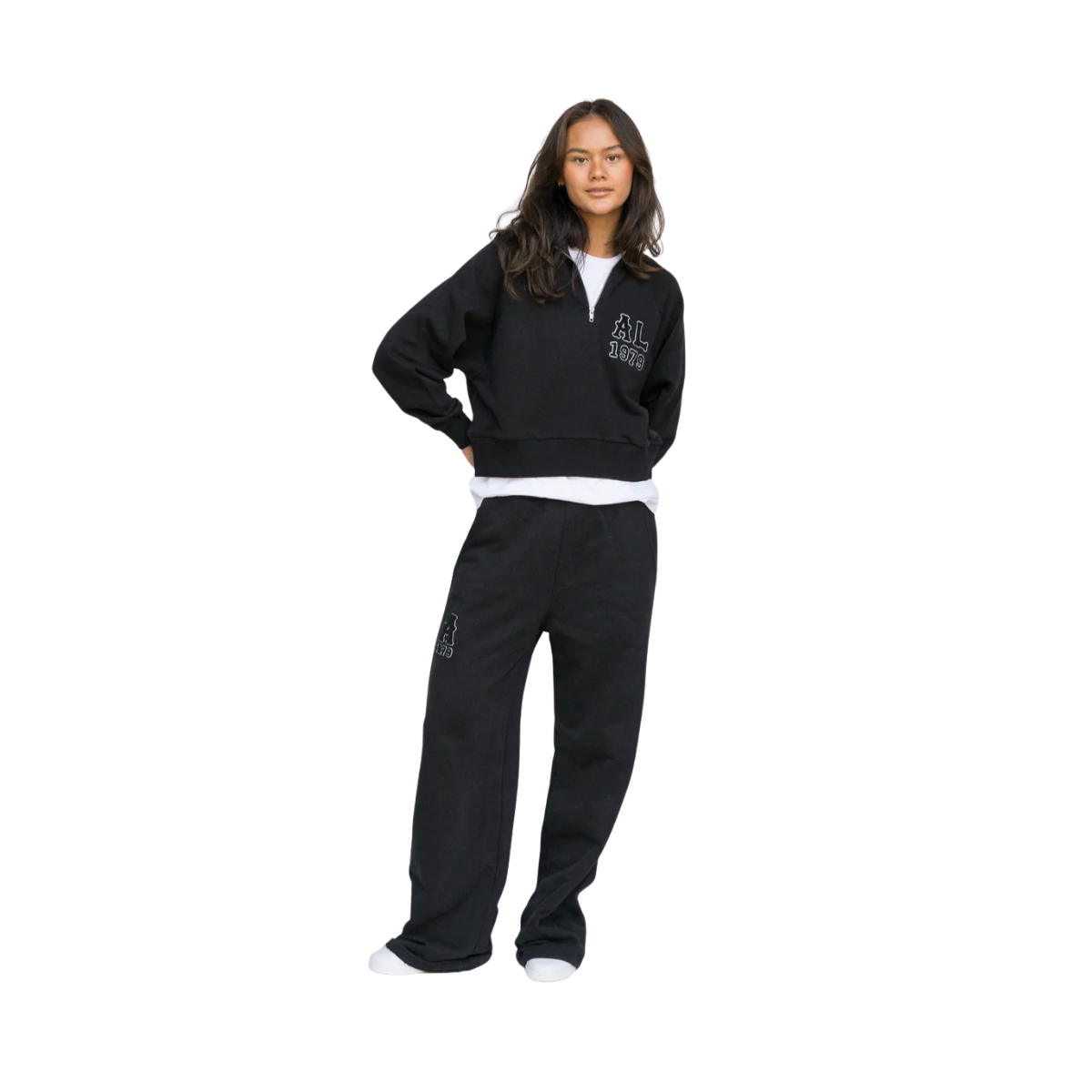 Ivy Track Pants - Black