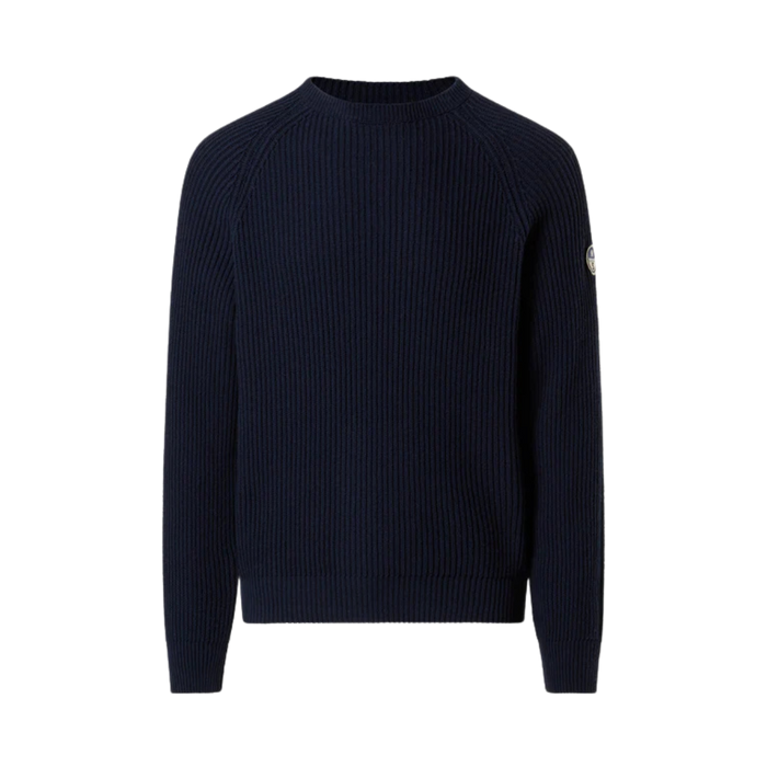 Crewneck 5GG  Knitwear - 0802 Navy Blue