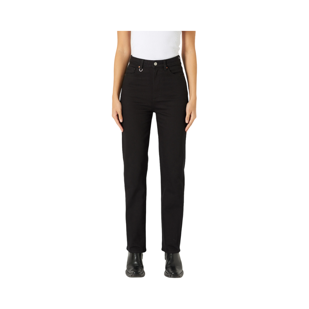 Nico Straight Stay Black - Black