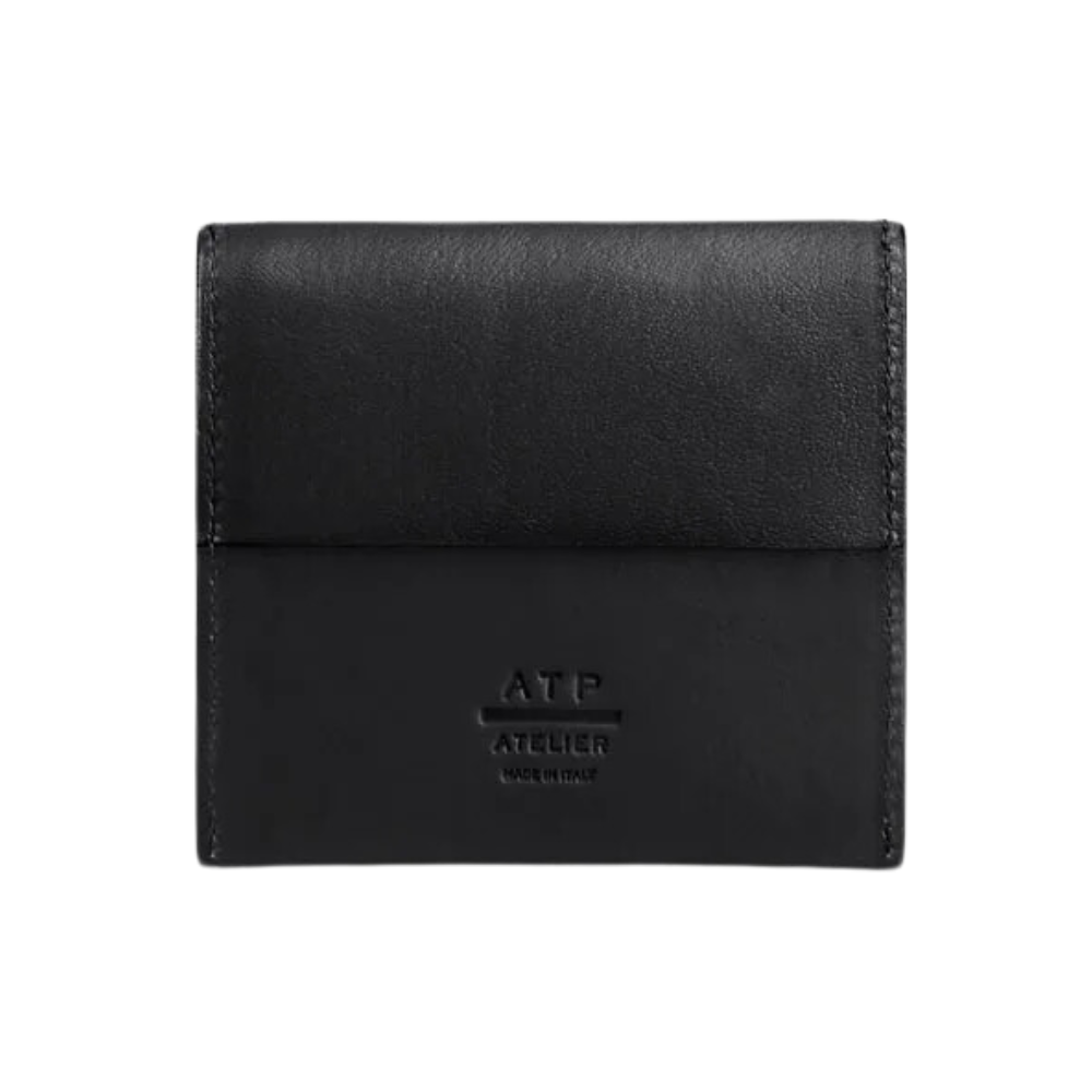 Olba Leather Wallet - Black