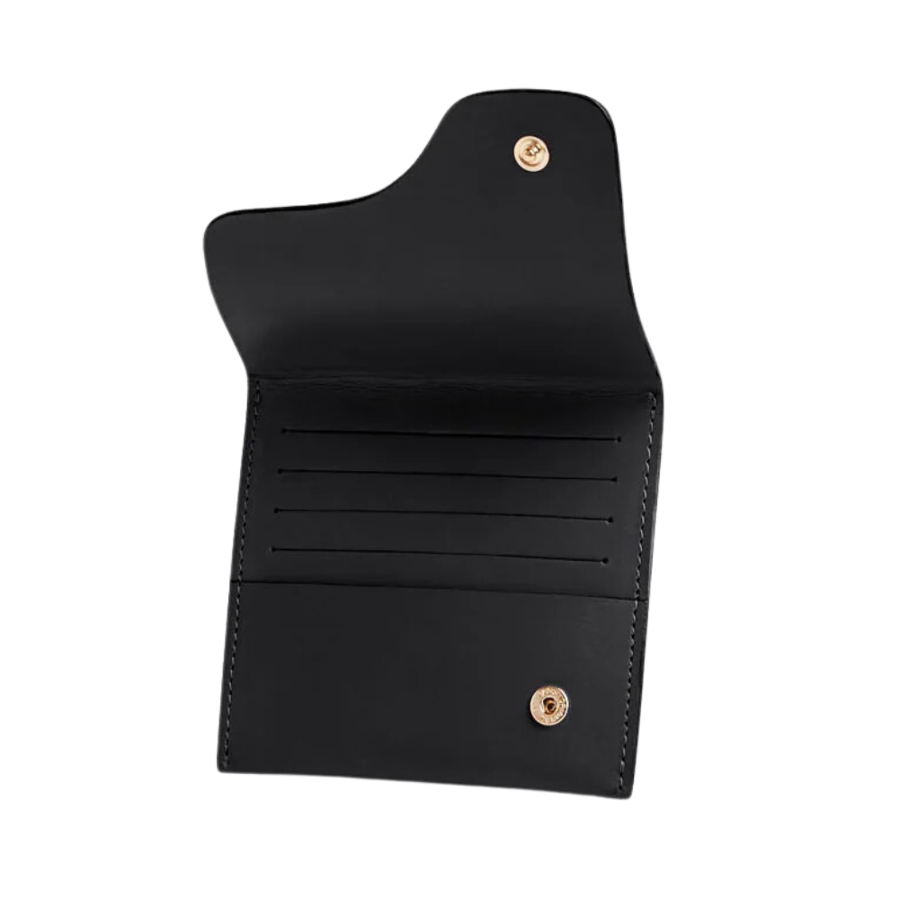 Olba Leather Wallet - Black