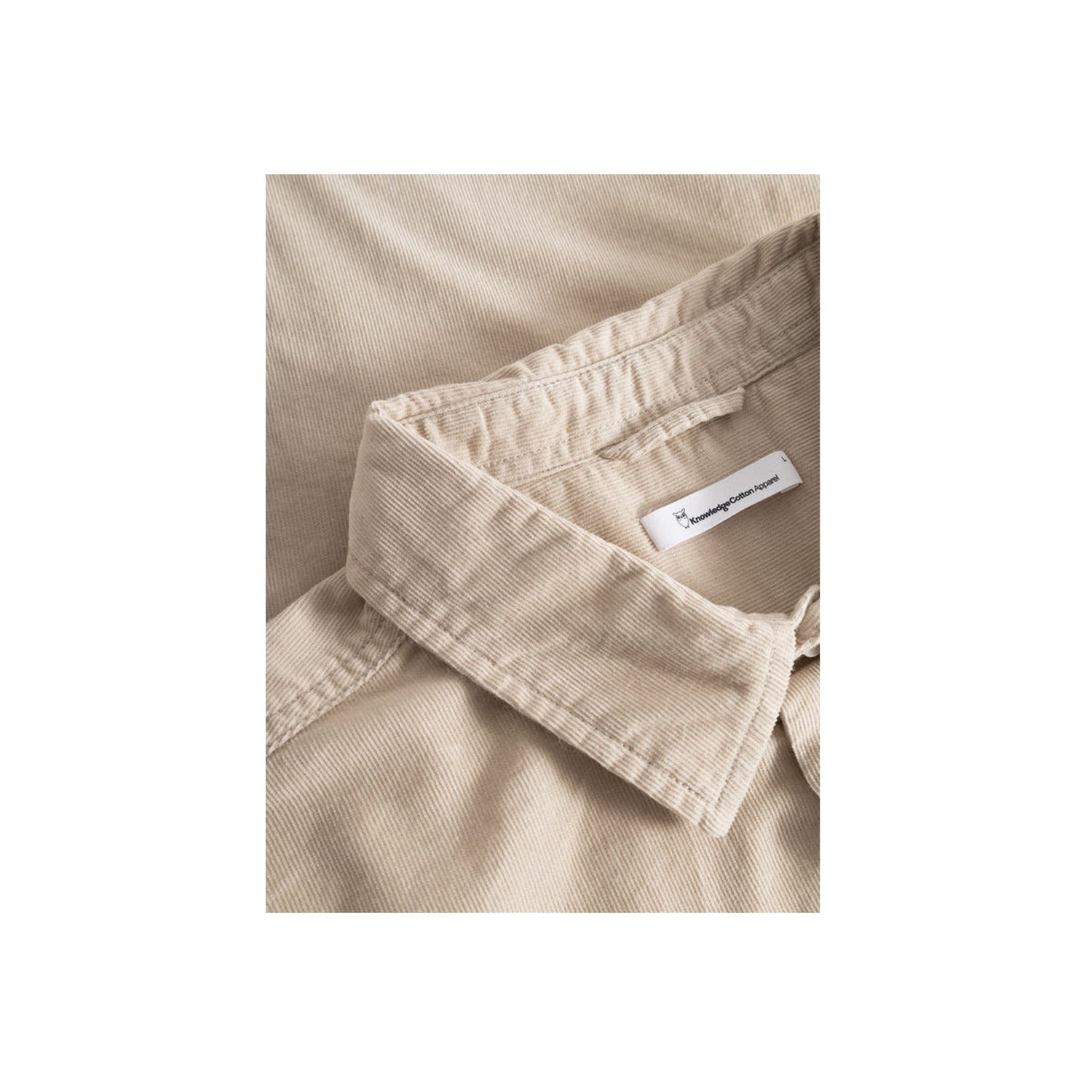 Reg Corduroy Shirt - Beige