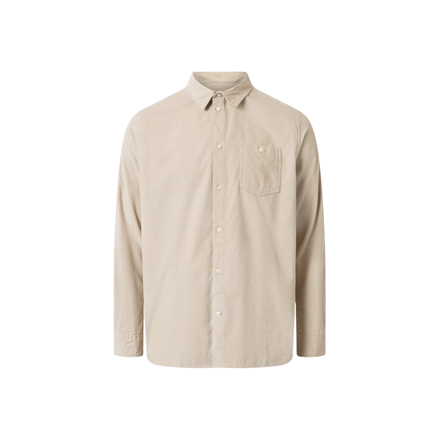 Reg Corduroy Shirt - Beige