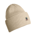 Street Hat Knitted Beanie - Beige