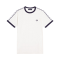 TAPED RINGER T-SHIRT - White